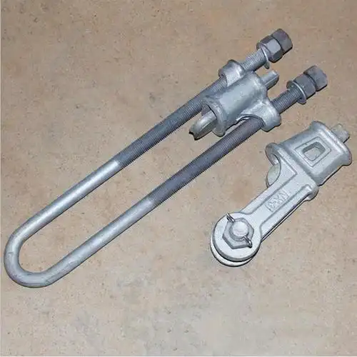 明捷楔形线夹nut型线夹可调式耐张线夹热镀锌楔形线夹ut电力拉线金具