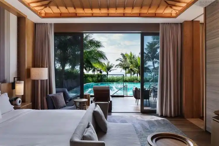 杨邦胜新作_石梅湾威斯汀度假酒店东南亚别墅客房