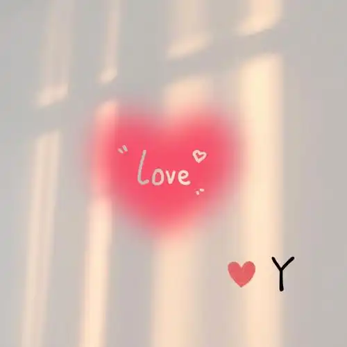 爱心字母背景图