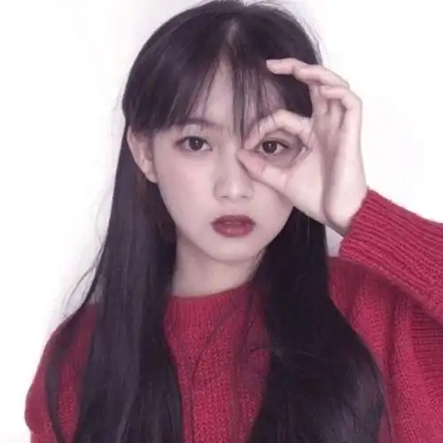 好看的青春美少女头像