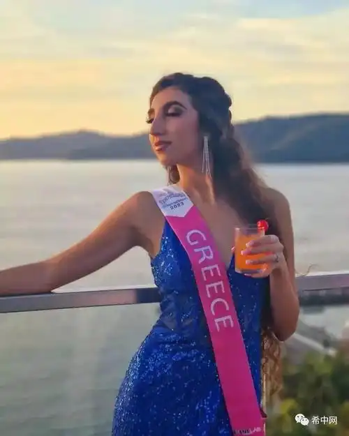 希腊模特参加世界选美大赛看看漂亮不多图