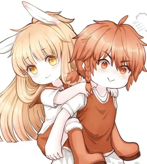 王者荣耀q版人物萌图 老虎和阿离