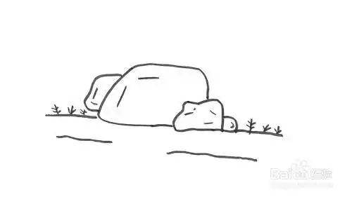 画石头怎么画