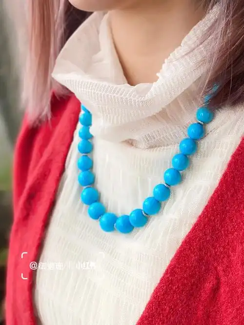 美国原矿睡美人绿松石大直径