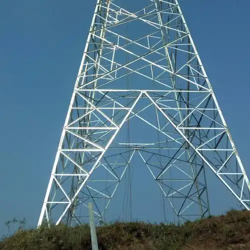 厂家供应电力塔高压电力塔电力角钢塔钢管杆厂家电力铁塔找林东