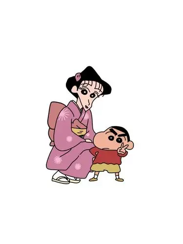 求小新跟娜娜子姐姐的这两张壁纸01