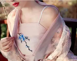 古风中国风刺绣吊带汉服打底夏季女复古抹胸