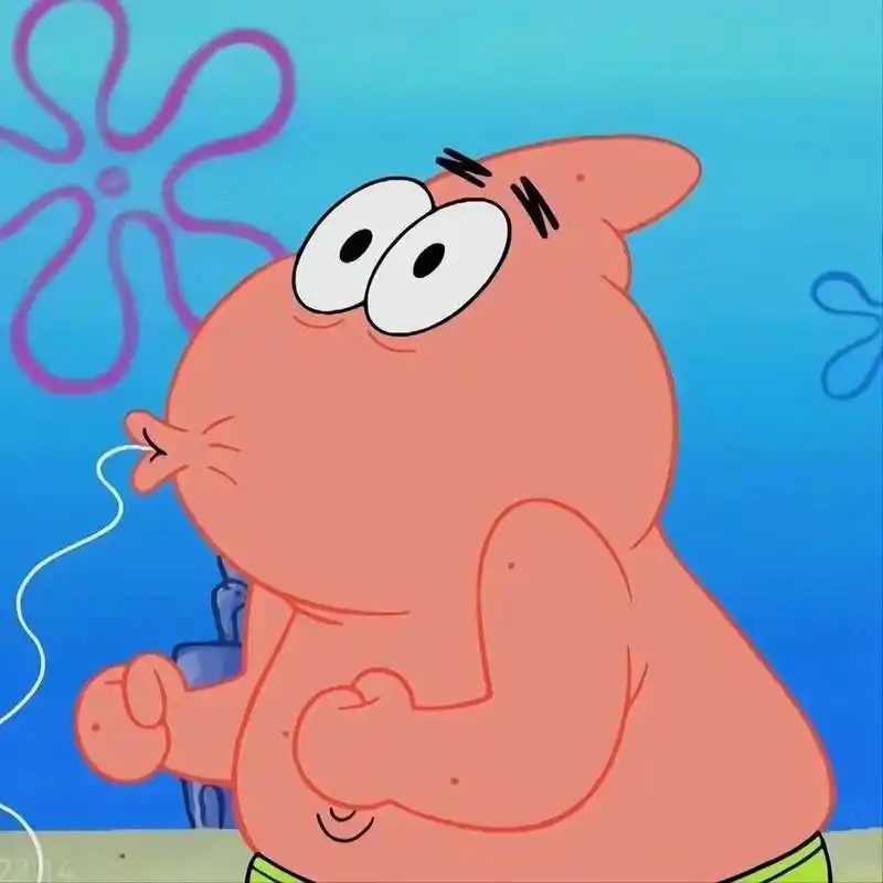 派大星表情包(93加字) 派大星表情包来了