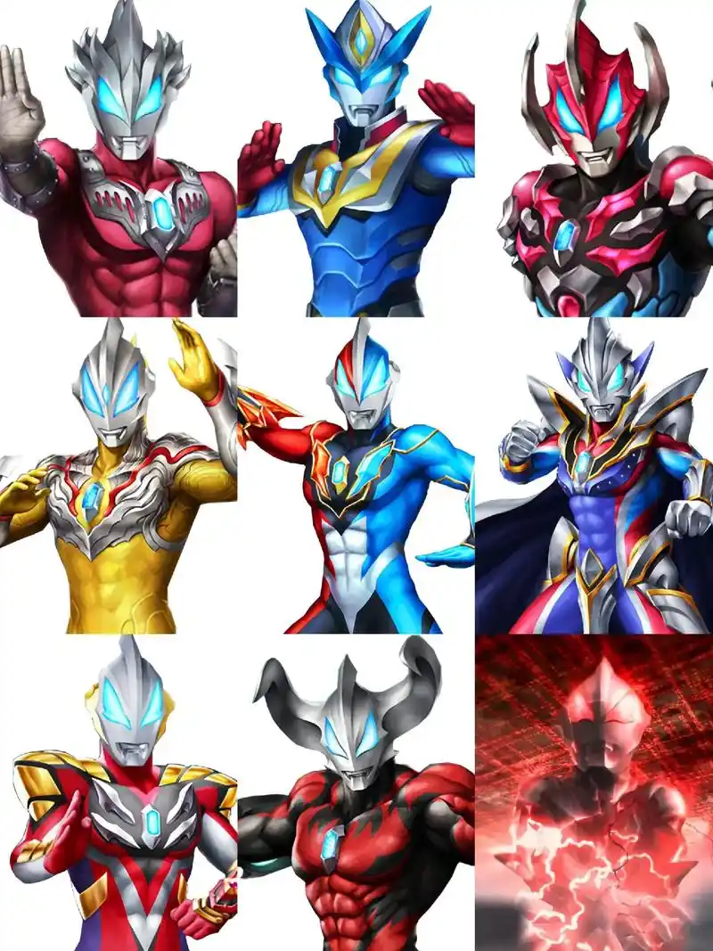 盘点捷德奥特曼全形态.#特摄剧 #捷德奥特曼 #奥特曼 - 抖音