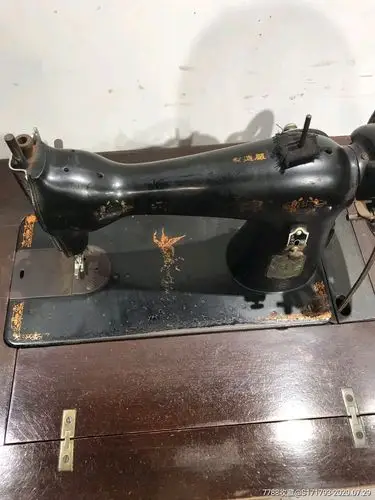 飞人牌老缝纫机,柜体缝纫机,-缝纫机-7788绿松石