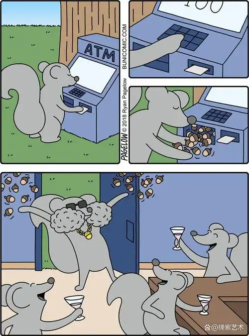 20幅搞笑的多格漫画,猜到故事开头,猜不到结尾系列