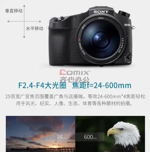 索尼rx10m4 黑卡超长焦旗舰数码相机 黑色 单位:台