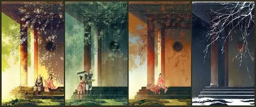 求古风两小无猜 青梅竹马的一对小孩子图片