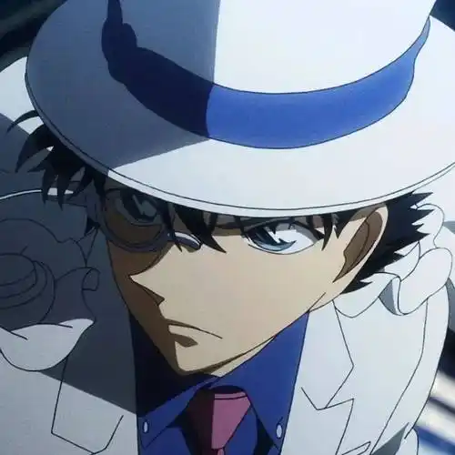 名侦探柯南100张怪盗基德黑羽快斗头像合集帅呆了