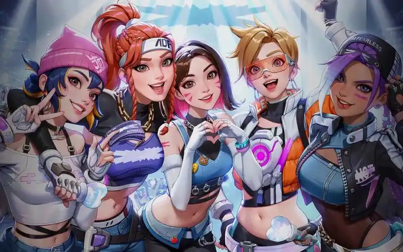 【守望先锋2】le sserafim perfect night 联动 主界面