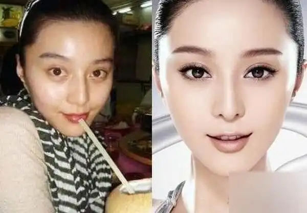 明星素颜照大对比,瞬间惊呆了!