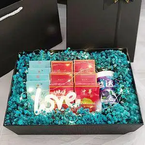 满天星干花束香烟礼盒送男朋友老公生日礼物仪式感煊赫门烟材料包