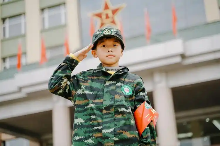 2021年少帅军事冬令营33期成长营day3③(最美军装照)