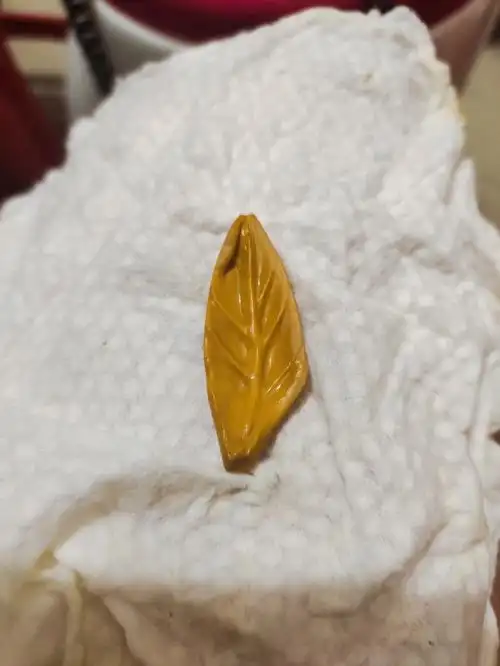 雕刻件树叶附步骤