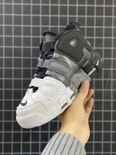左右180皮蓬黑白灰配色nikeairmoreuptempo耐克大ai