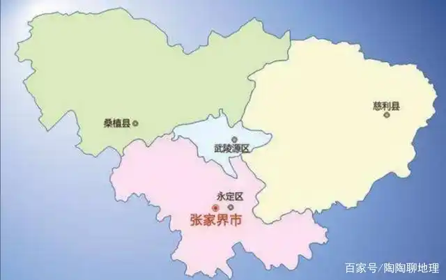 张家界2区2县,建成区面积排名,最大城区是慈利县,你家乡第几?