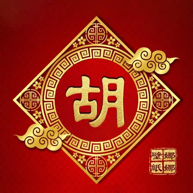 编号95820个百家姓氏微信头像