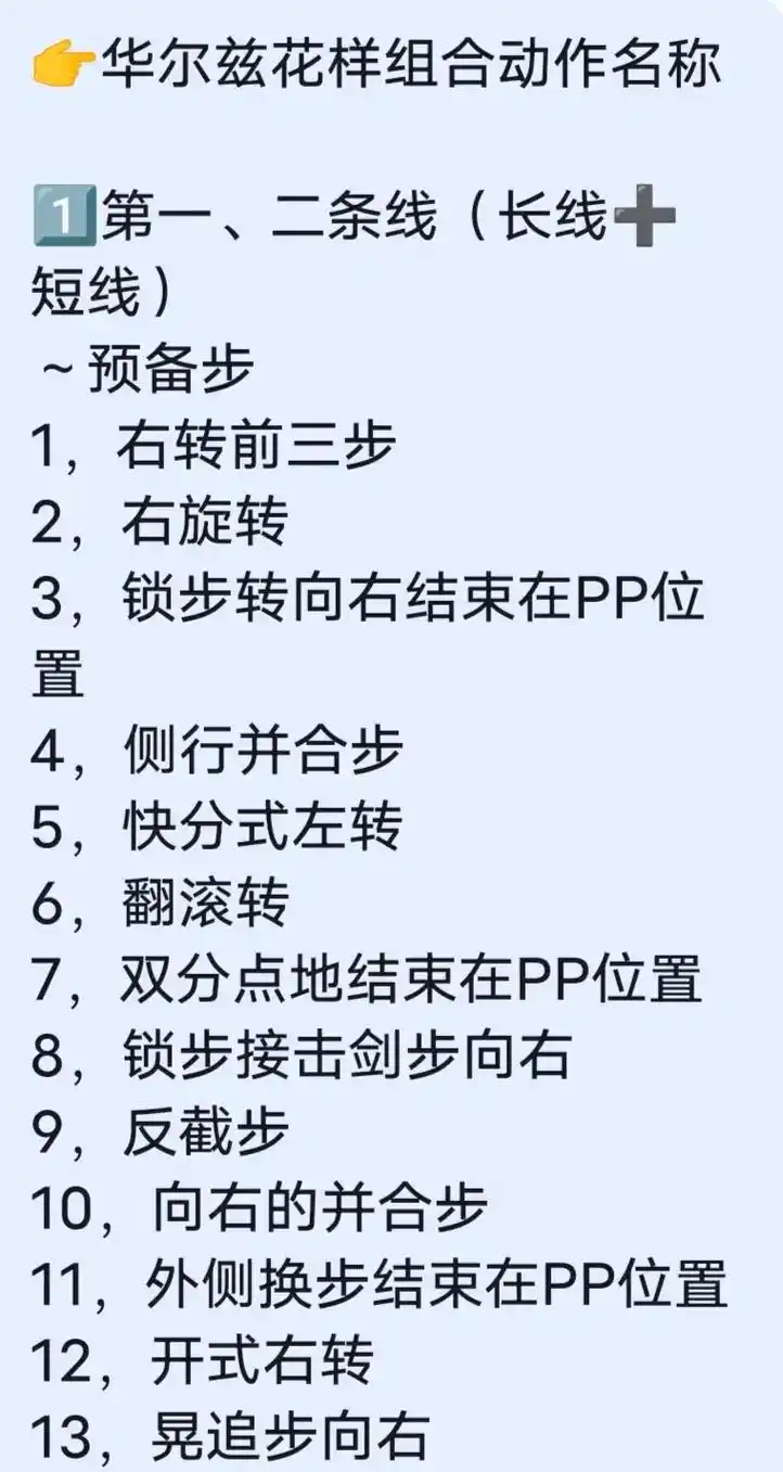 摩登舞华尔兹四条线套路名称和方向示意图.#爱舞蹈爱生活 - 抖音