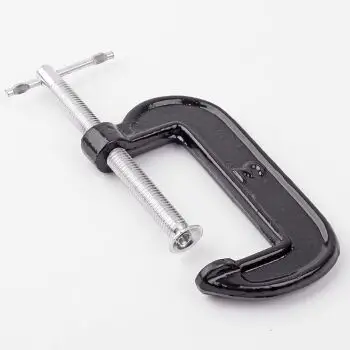 阿斯卡利 可调节固定夹 金属g字夹重型 木工夹子固定夹具快速夹夹紧器