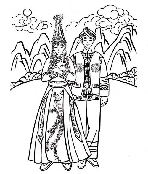 【福建民间风俗百图】凤凰山上凤凰飞——畲族人服饰_图案_象征_文化