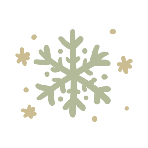 圣诞节_圣诞节装饰雪花png素材-90设计