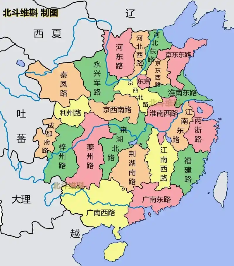 从北宋到南宋,丢了半壁江山.