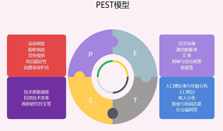 pest模型是什么?绘制精美模型图软件介绍