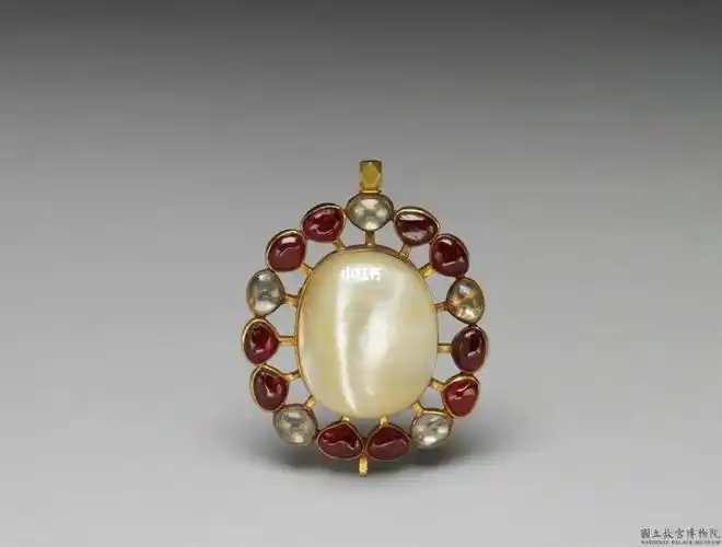 馆藏古珠清珍珠饰件