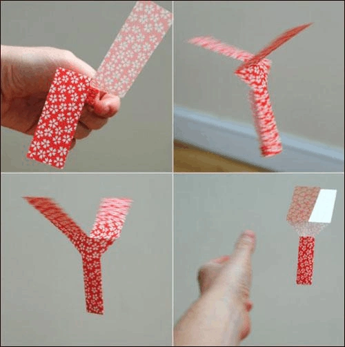 手工制作纸降落伞