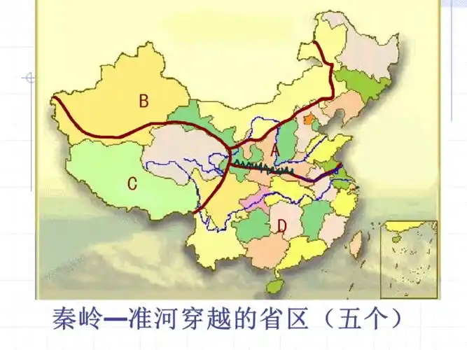 八年级地理上册第四章第一节秦岭淮河线课件湘教版ppt