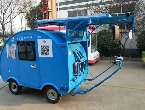 外出旅行的新宠儿--手拉徒步电动房车