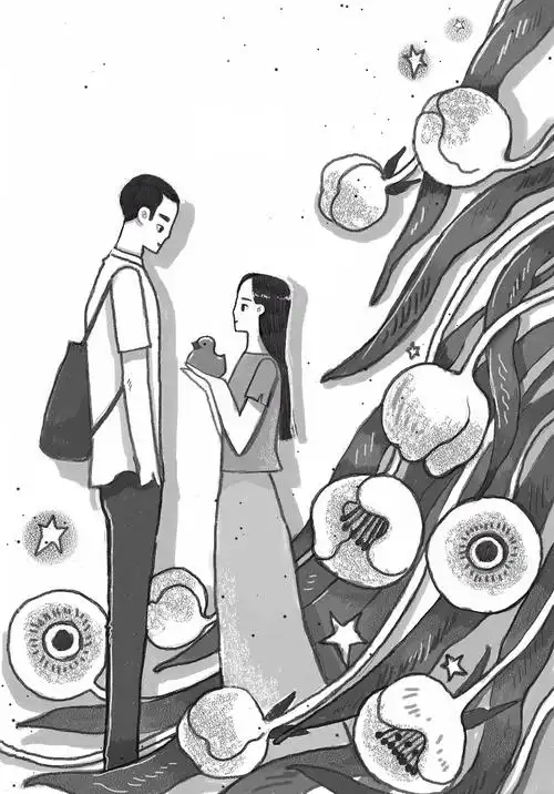 最近为青年文摘黑白版杂志画的内插版权沈阳/插画师/3年前/82浏览