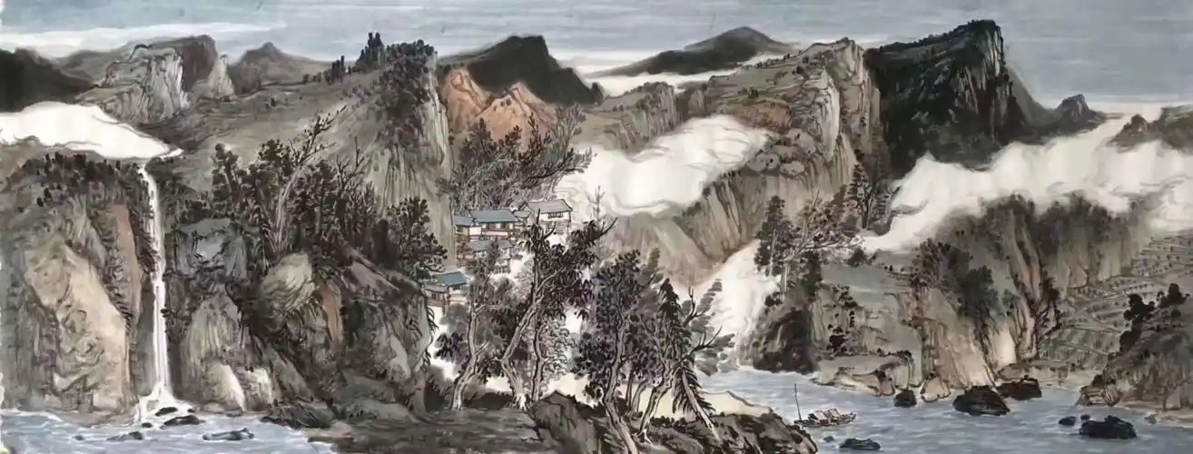 画家专栏 │徐耀忠——水光潋艳晴方好,山色空蒙雨亦奇.