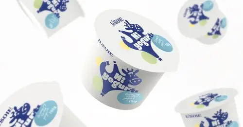 lsoie 酸奶包装设计
