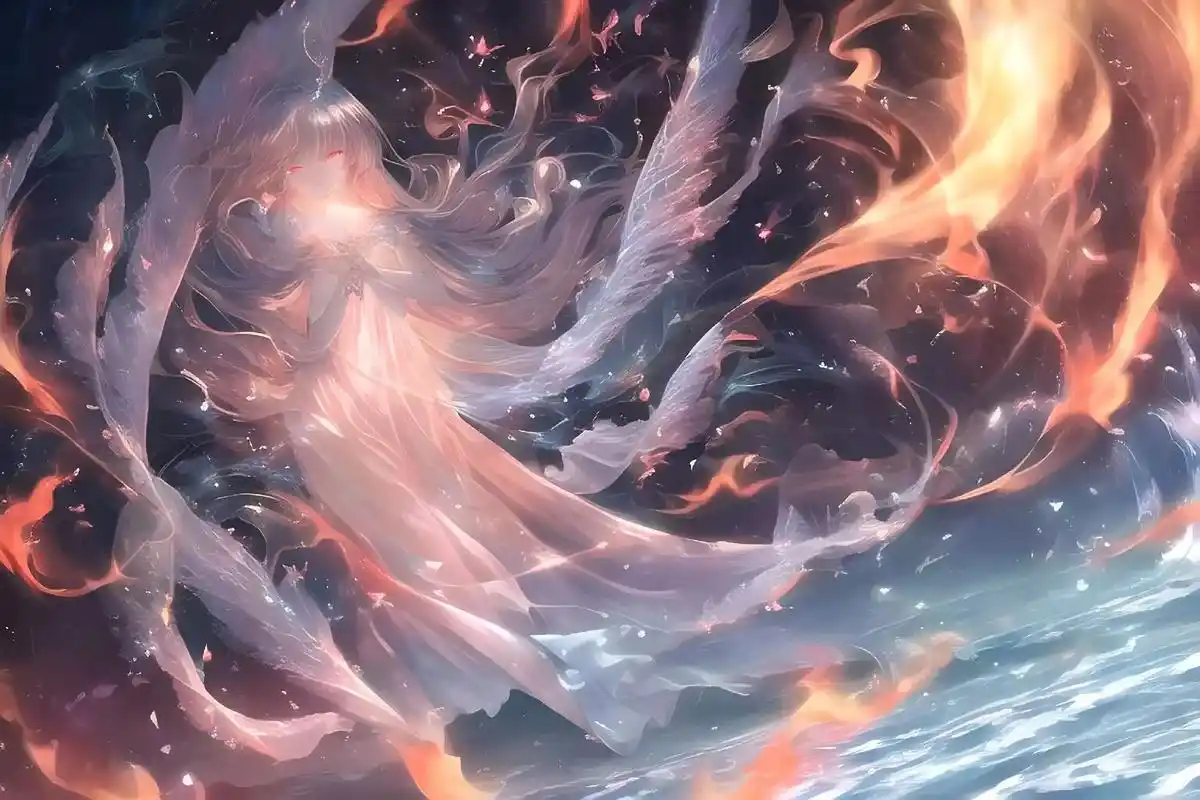 火焰,是我最喜欢的玩具#二次元 #二次元壁纸#ai绘画 - 抖音