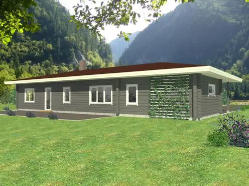 专业设计制作木屋 一层小别墅 移动组装木房子 木制农家乐防腐木