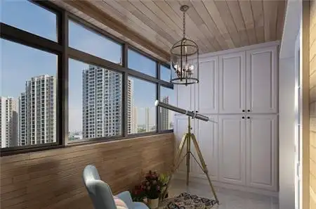 45平米小户型装修阳台现在都流行这样设计