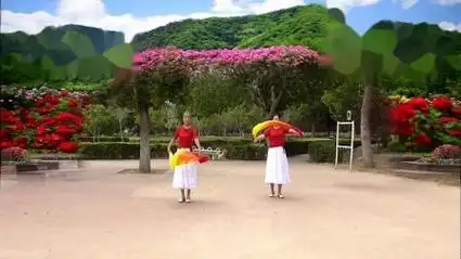 天津玉儿广场舞《我的祖国美丽的家园》视频制作:龙虎影音