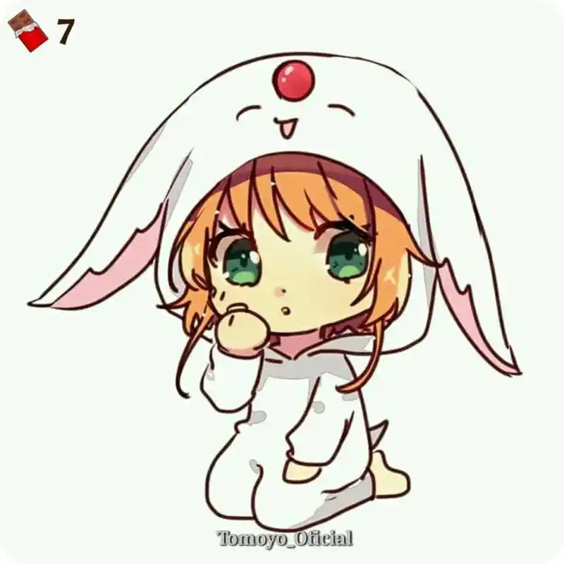 插画作品欣赏|q版的百变小樱,萌哒哒好可爱!