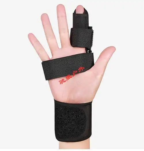 手指骨折固定夹板指套中指食指小大拇指关节肌腱断裂护指支具单指固定