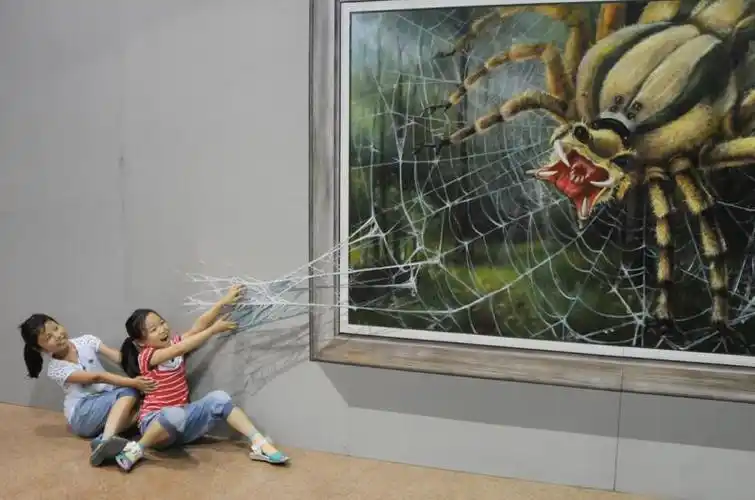 身临其境呼之欲出感受惊险刺激的3d立体画