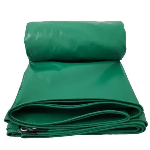 工厂定制600克pvc防水篷布户外耐用防晒防撕裂油布雨布塑料布