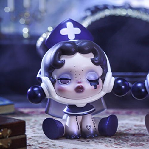 泡泡玛特 pop mart正版 skullpanda密林古堡系列盲盒手办确认款娃娃