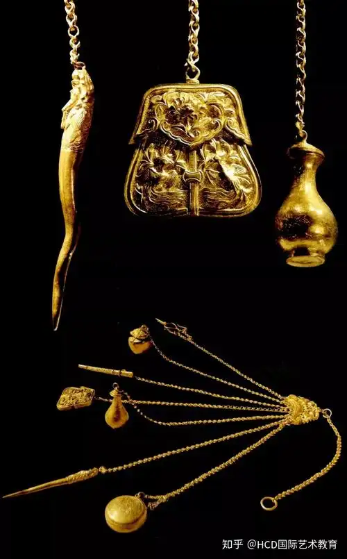 珠宝设计素材-中国古代金银首饰探源-明代佩饰的题材和工艺 - 知乎