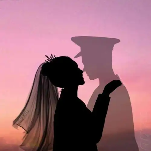 军恋的甜甜头像,兵哥兵嫂们快来取图啦!